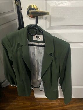 Vero Moda Olive Green Blazer